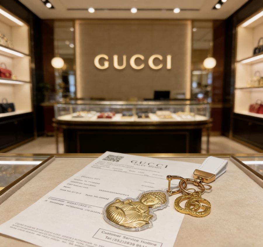 Gucci Jewelry New Release 𝐆𝐮𝐜𝐜𝐢 Keychain New Charm Anger Forest G Keychain — AAA Quality Replica — photo 2