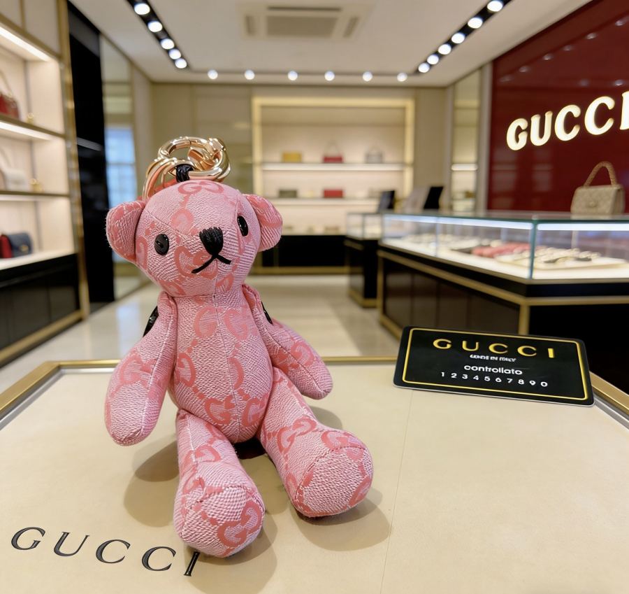 Gucci Jewelry New Release 𝐆𝐮𝐜𝐜𝐢 Keychain New Charm Anger Forest G Keychain — 1:1 Replica For Sale — photo 8