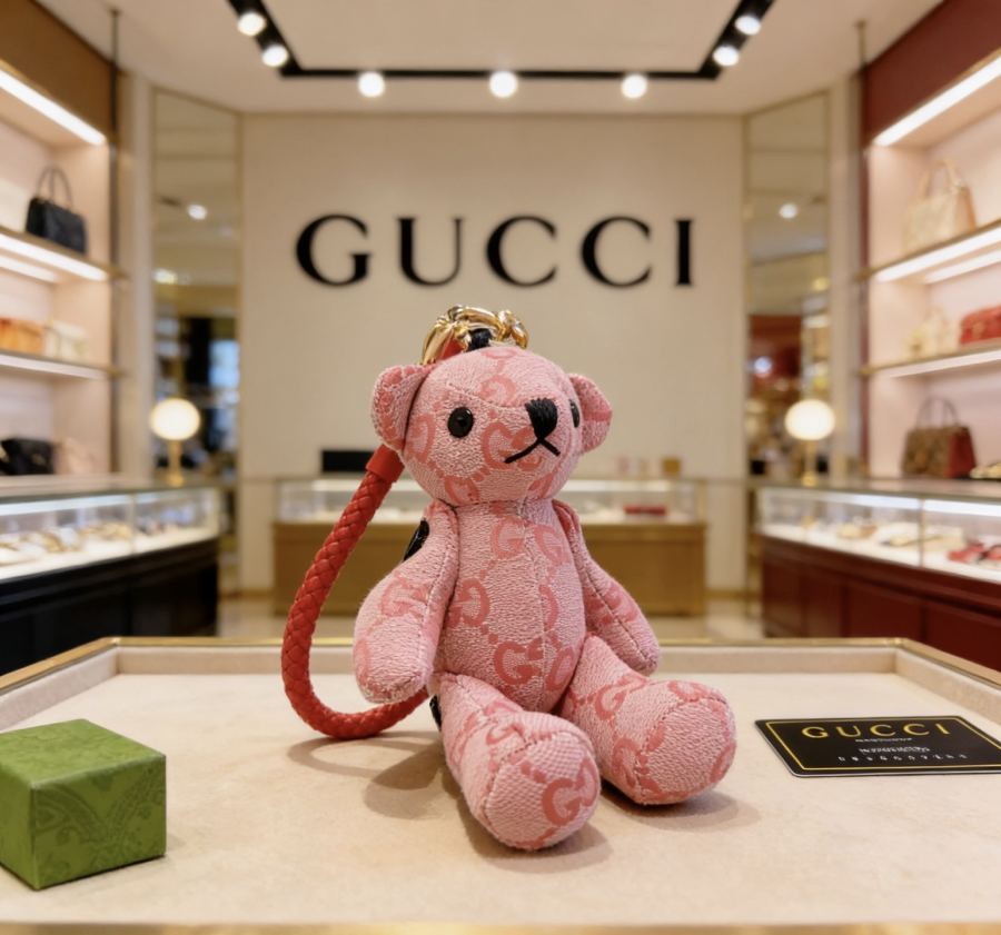 Gucci Jewelry New Release 𝐆𝐮𝐜𝐜𝐢 Keychain New Charm Anger Forest G Keychain — 1:1 Replica For Sale — photo 5