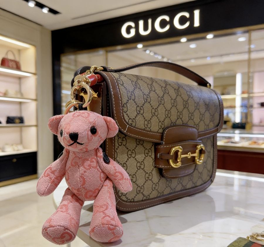 Gucci Jewelry New Release 𝐆𝐮𝐜𝐜𝐢 Keychain New Charm Anger Forest G Keychain — 1:1 Replica For Sale — photo 2