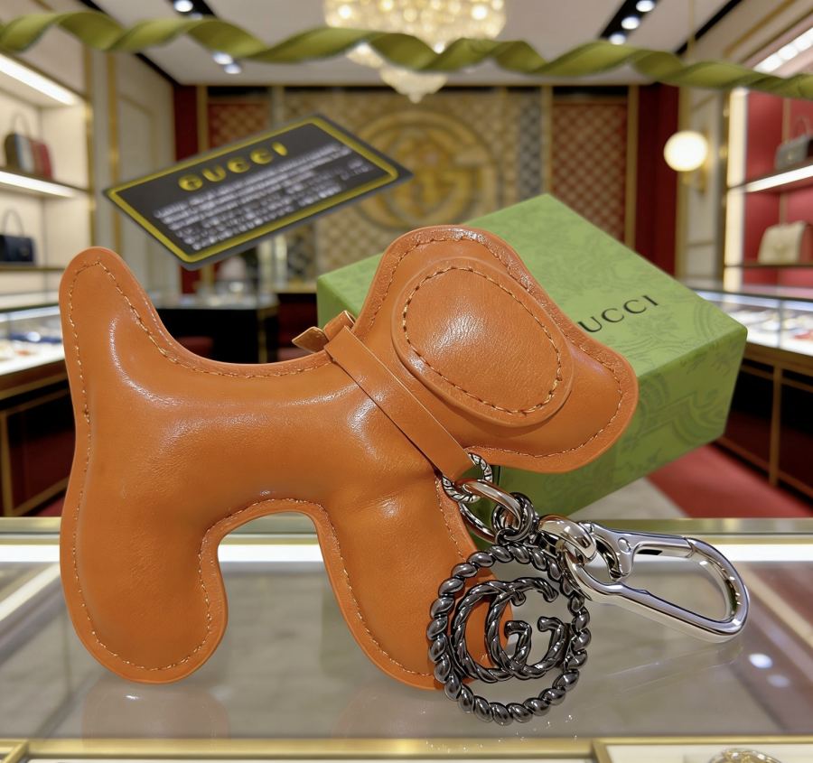 Gucci Jewelry New Release 𝐆𝐮𝐜𝐜𝐢 Keychain New Charm Anger Forest G Keychain — 1:1 Replica — photo 5