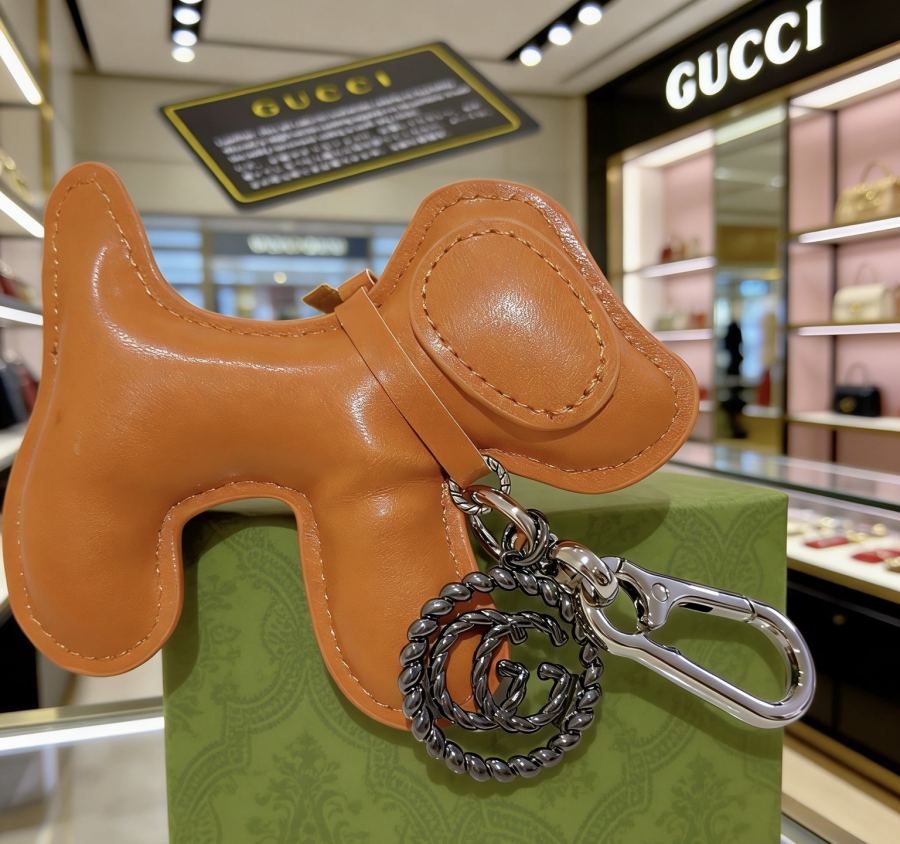 Gucci Jewelry New Release 𝐆𝐮𝐜𝐜𝐢 Keychain New Charm Anger Forest G Keychain — 1:1 Replica — photo 3