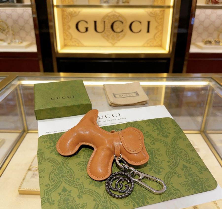Gucci Jewelry New Release 𝐆𝐮𝐜𝐜𝐢 Keychain New Charm Anger Forest G Keychain — 1:1 Replica — photo 4