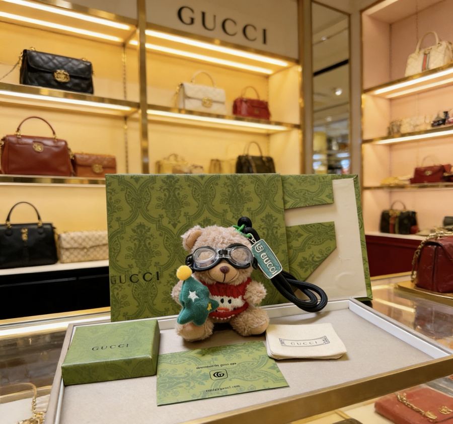 Gucci Jewelry New Release 𝐆𝐮𝐜𝐜𝐢 Keychain New Charm Anger Forest G Keychain — 1:1 Replica For Sale — photo 2