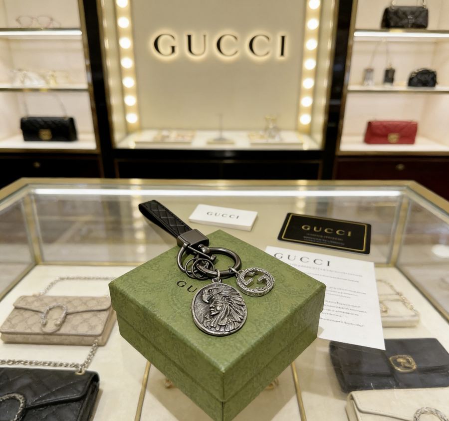 Gucci Jewelry New Release 𝐆𝐮𝐜𝐜𝐢 Keychain New Charm Anger Forest G Keychain — AAA Quality Replica — photo 5