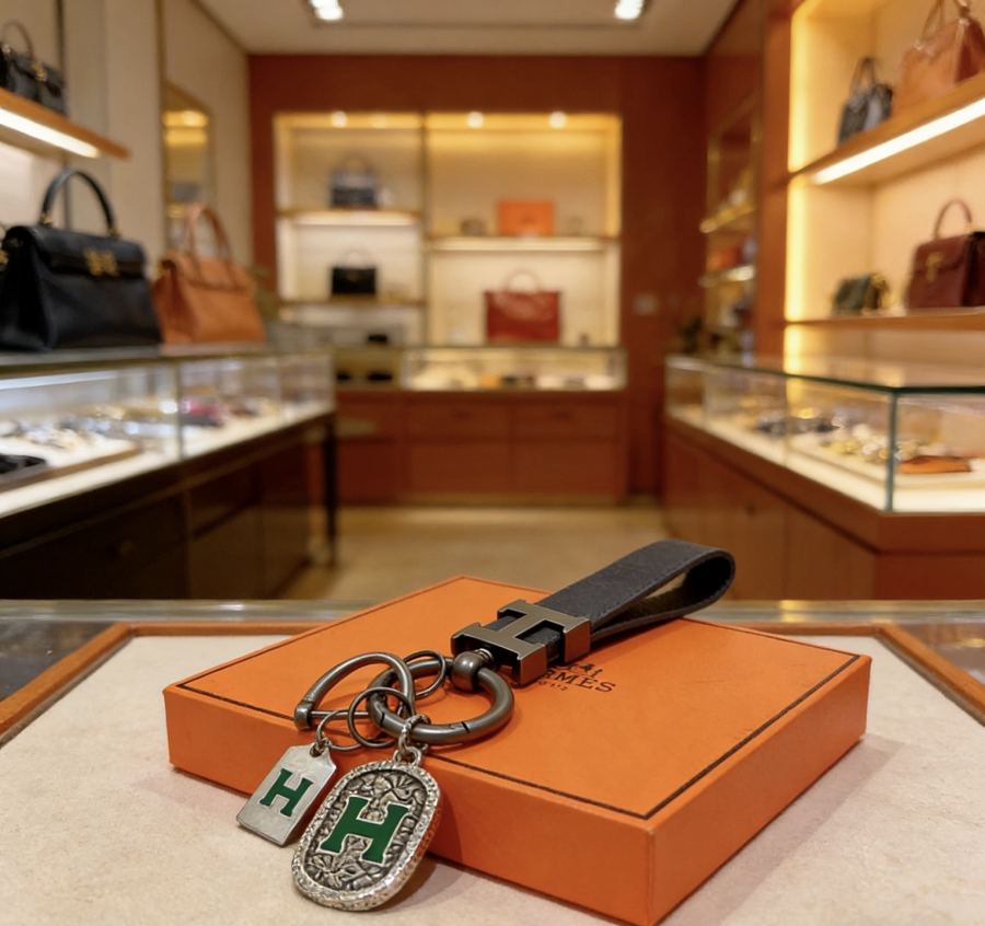 Hermes Jewelry New Hermes Keychain Hermes Charm Keychain Hermes 1:1 k Keychain — photo 3