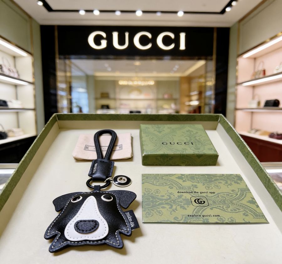 Gucci Jewelry New Release 𝐆𝐮𝐜𝐜𝐢 Keychain New Charm Anger Forest G Keychain — AAA Quality Replica — photo 5