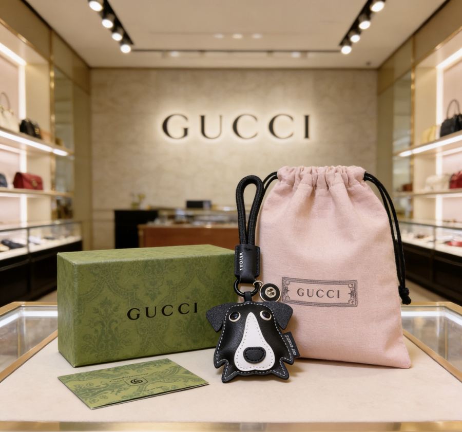 Gucci Jewelry New Release 𝐆𝐮𝐜𝐜𝐢 Keychain New Charm Anger Forest G Keychain — AAA Quality Replica — photo 6