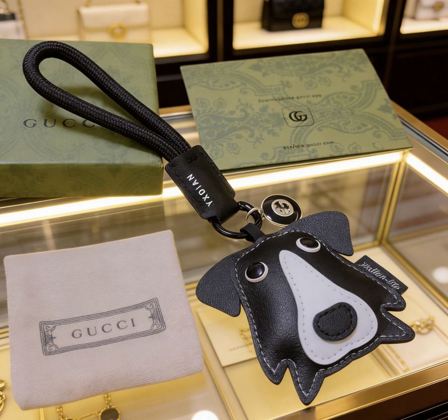 Gucci Jewelry New Release 𝐆𝐮𝐜𝐜𝐢 Keychain New Charm Anger Forest G Keychain — AAA Quality Replica — photo 4