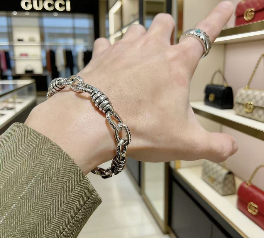Gucci Jewelry 2026 top-tier Gucci New feel logo nice 18 20 22 24 — Premium Replica — photo 3