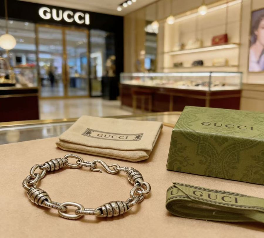 Gucci Jewelry 2026 top-tier Gucci New feel logo nice 18 20 22 24 — Premium Replica — photo 4