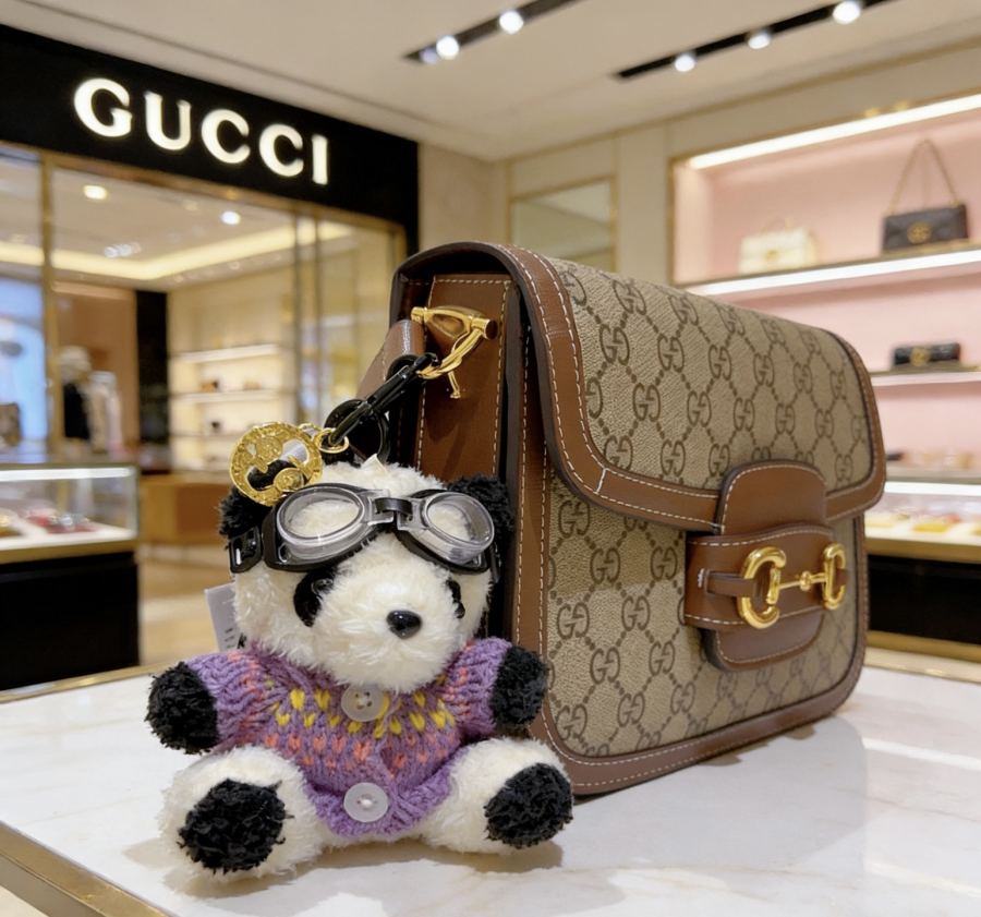 Gucci Jewelry New Release 𝐆𝐮𝐜𝐜𝐢 Keychain New Charm Anger Forest G Keychain — 1:1 Replica — photo 9