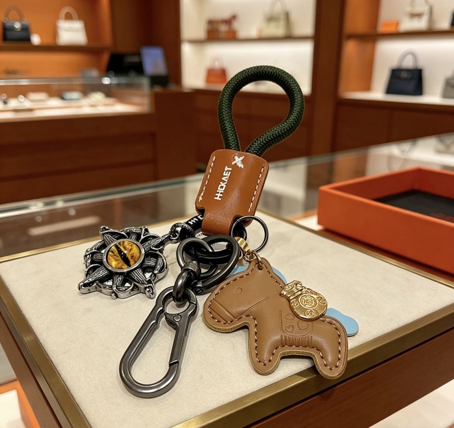 Hermes Jewelry New Hermes Keychain Hermes Charm Keychain Hermes 1:1 k Keychain