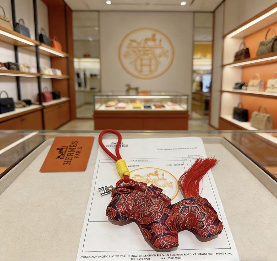 Hermes Jewelry New Hermes Charm Keychain Hermes 1:1 k Keychain — photo 4