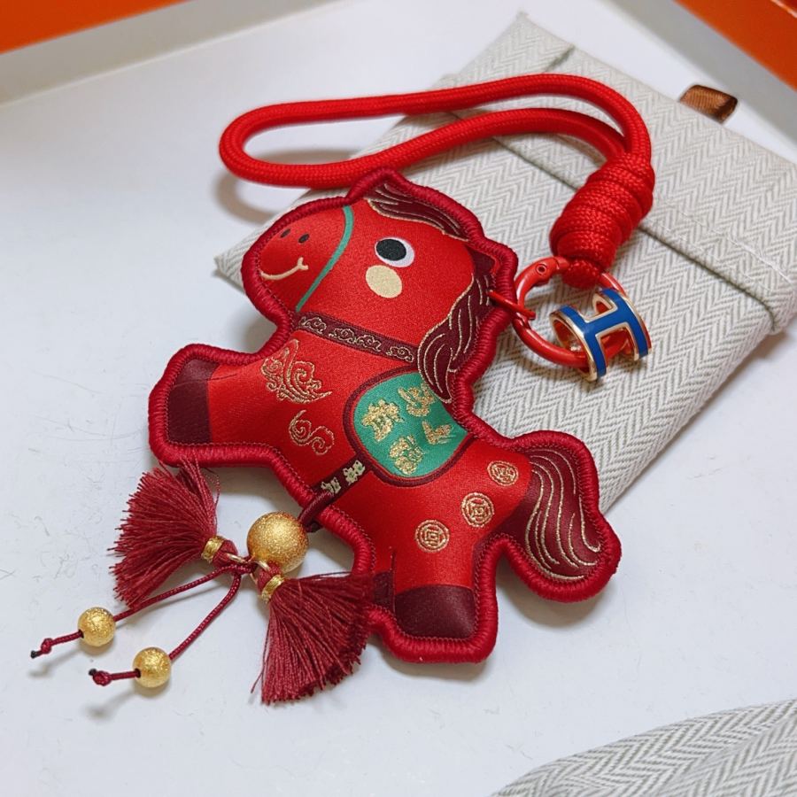 Hermes Jewelry New Hermes Keychain Hermes Charm Keychain Hermes 1:1 k Keychain — photo 2