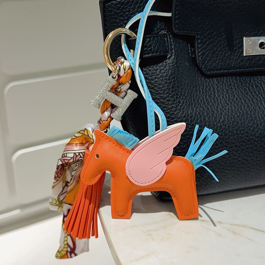 Hermes Jewelry New Hermes Keychain Hermes Charm Keychain Hermes 1:1 k Keychain — photo 3