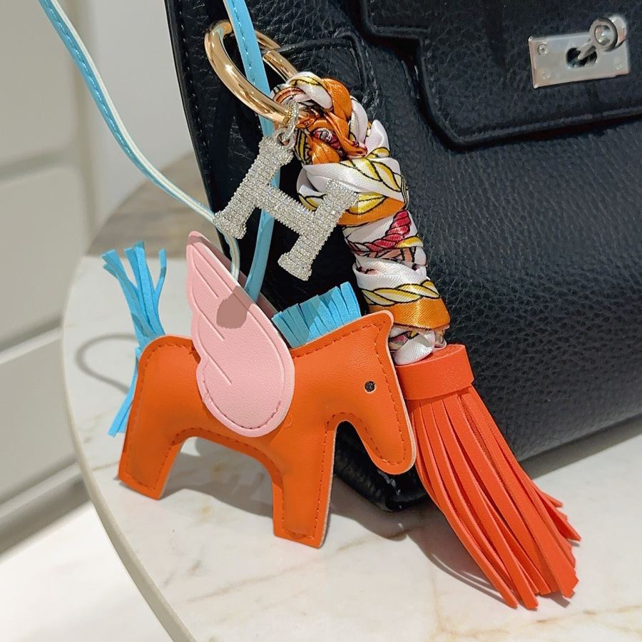 Hermes Jewelry New Hermes Keychain Hermes Charm Keychain Hermes 1:1 k Keychain — photo 5