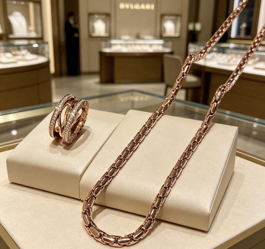 Bvlgari Jewelry Bvlgari V BVLGARI DIVAS‘ DREAM 18 K Bvlgari 60 — AAA Quality Replica — photo 8