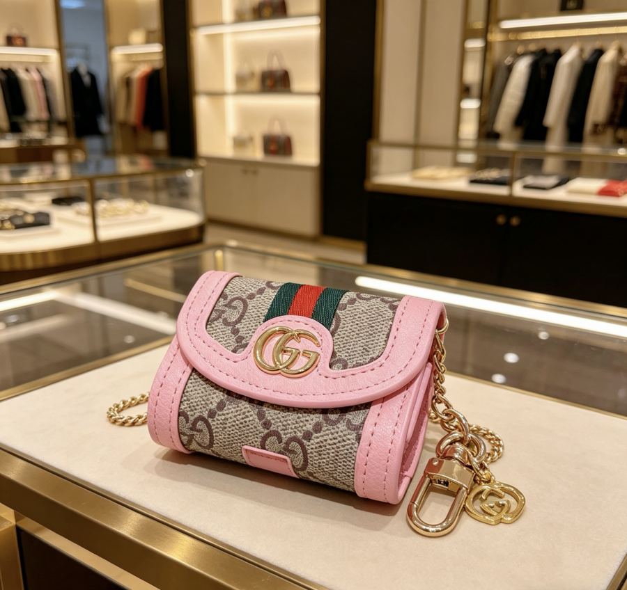 Gucci Jewelry New Release 𝐆𝐮𝐜𝐜𝐢 Keychain New Charm Anger Forest G Keychain — 1:1 Replica For Sale