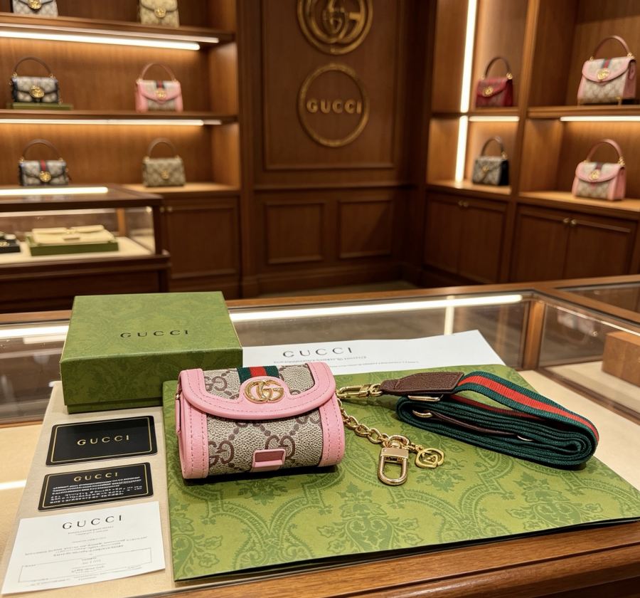 Gucci Jewelry New Release 𝐆𝐮𝐜𝐜𝐢 Keychain New Charm Anger Forest G Keychain — 1:1 Replica For Sale — photo 8