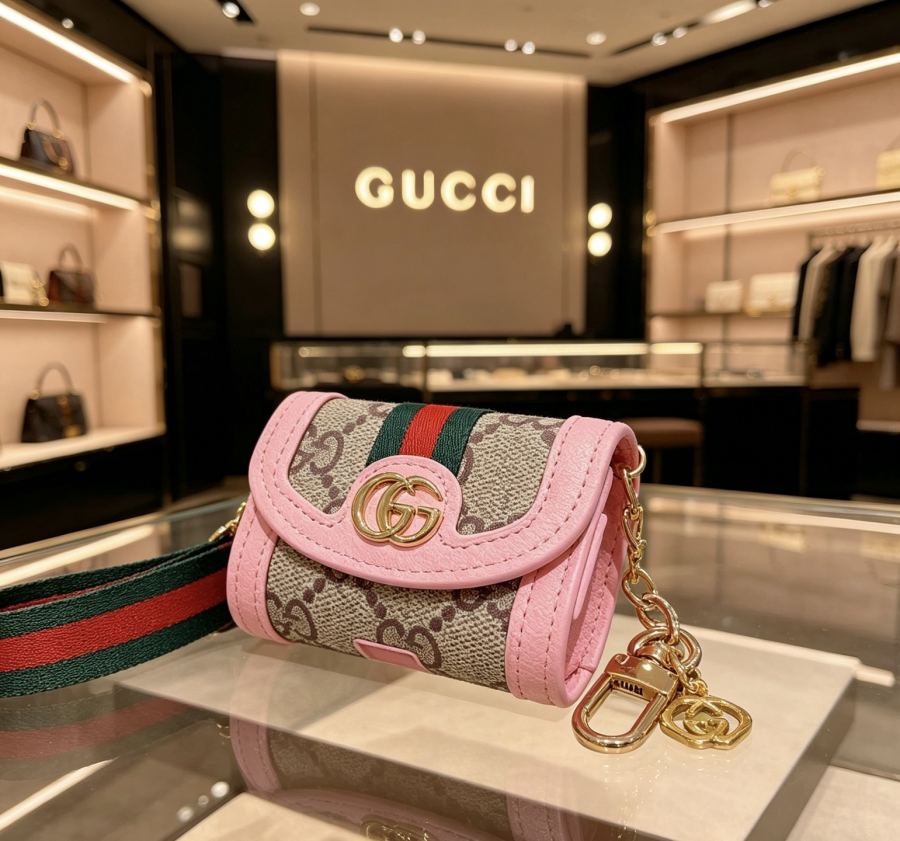 Gucci Jewelry New Release 𝐆𝐮𝐜𝐜𝐢 Keychain New Charm Anger Forest G Keychain — 1:1 Replica For Sale — photo 9