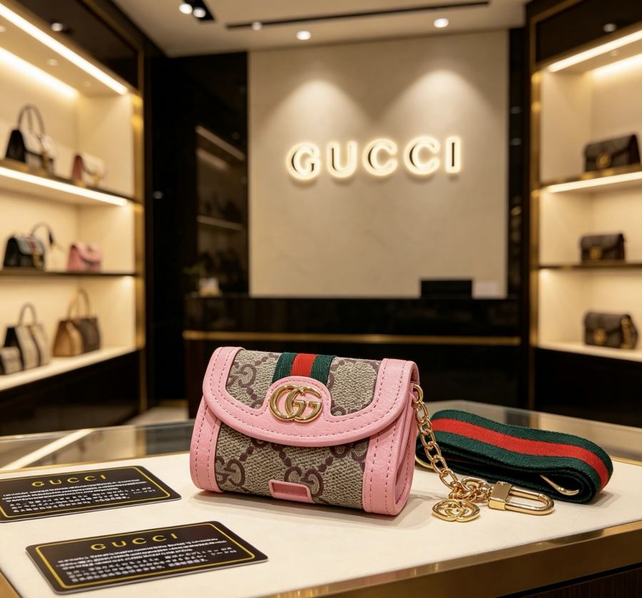 Gucci Jewelry New Release 𝐆𝐮𝐜𝐜𝐢 Keychain New Charm Anger Forest G Keychain — 1:1 Replica For Sale — photo 6