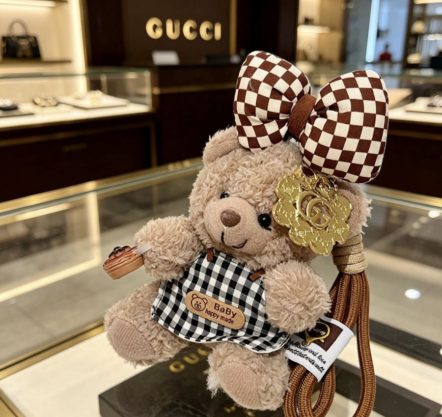 Gucci Jewelry New Release 𝐆𝐮𝐜𝐜𝐢 Keychain New Charm Anger Forest G Keychain — AAA Quality Replica