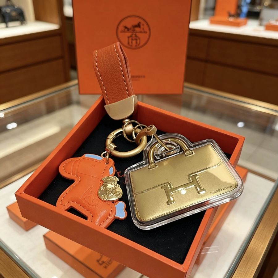 Hermes Jewelry New Hermes Keychain Hermes Charm Keychain Hermes 1:1 k Keychain