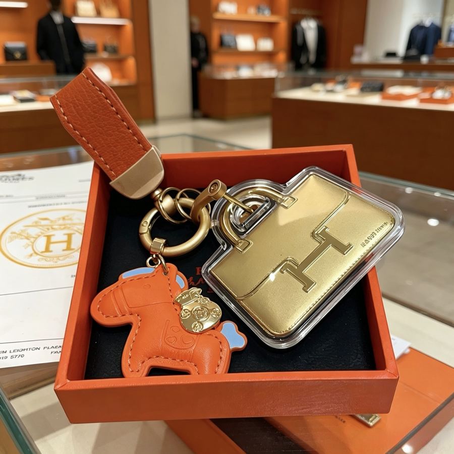 Hermes Jewelry New Hermes Keychain Hermes Charm Keychain Hermes 1:1 k Keychain — photo 6