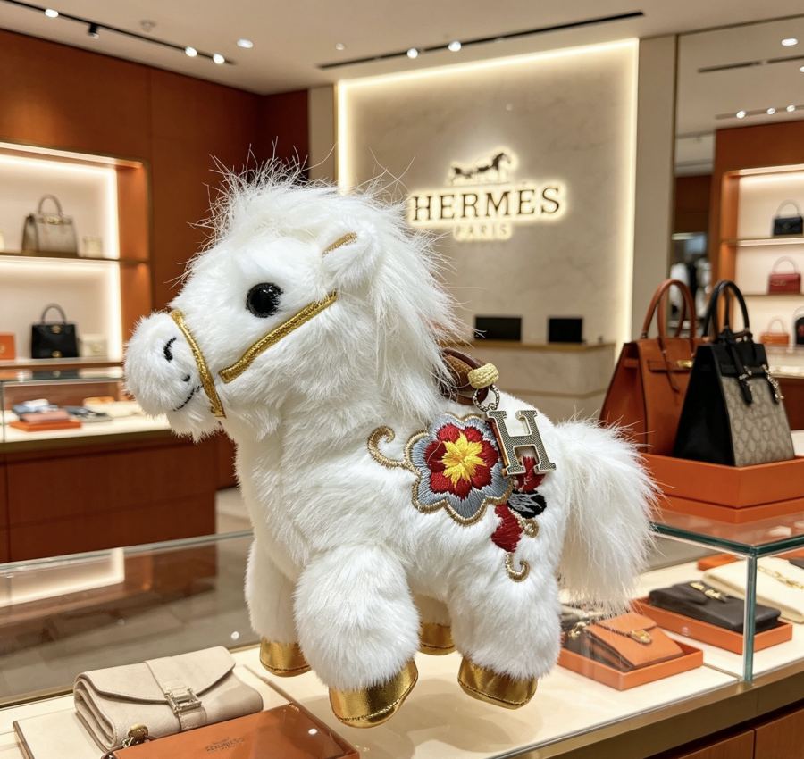 Hermes Jewelry New Hermes Keychain Hermes Charm Keychain Hermes 1:1 k Keychain — photo 2