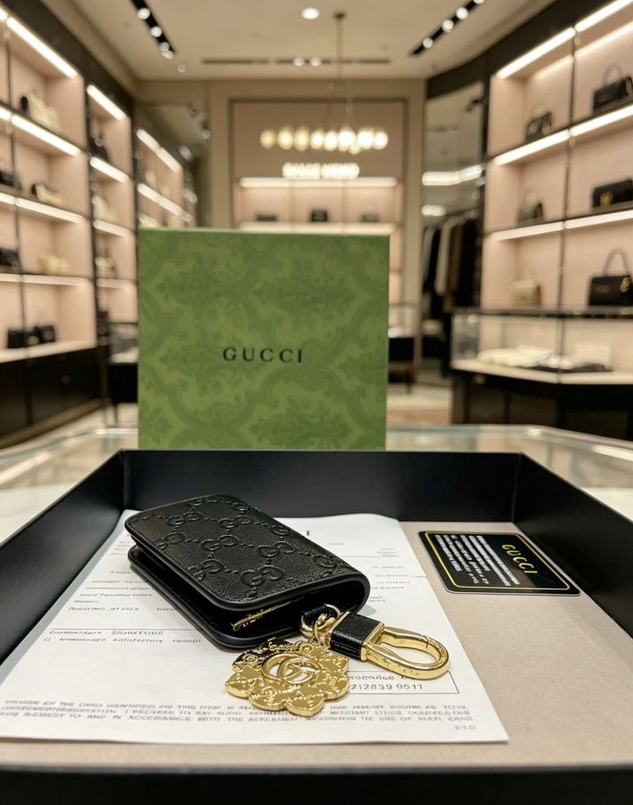 Gucci Jewelry New Release 𝐆𝐮𝐜𝐜𝐢 Keychain New Charm Anger Forest G Keychain — 1:1 Replica — photo 3