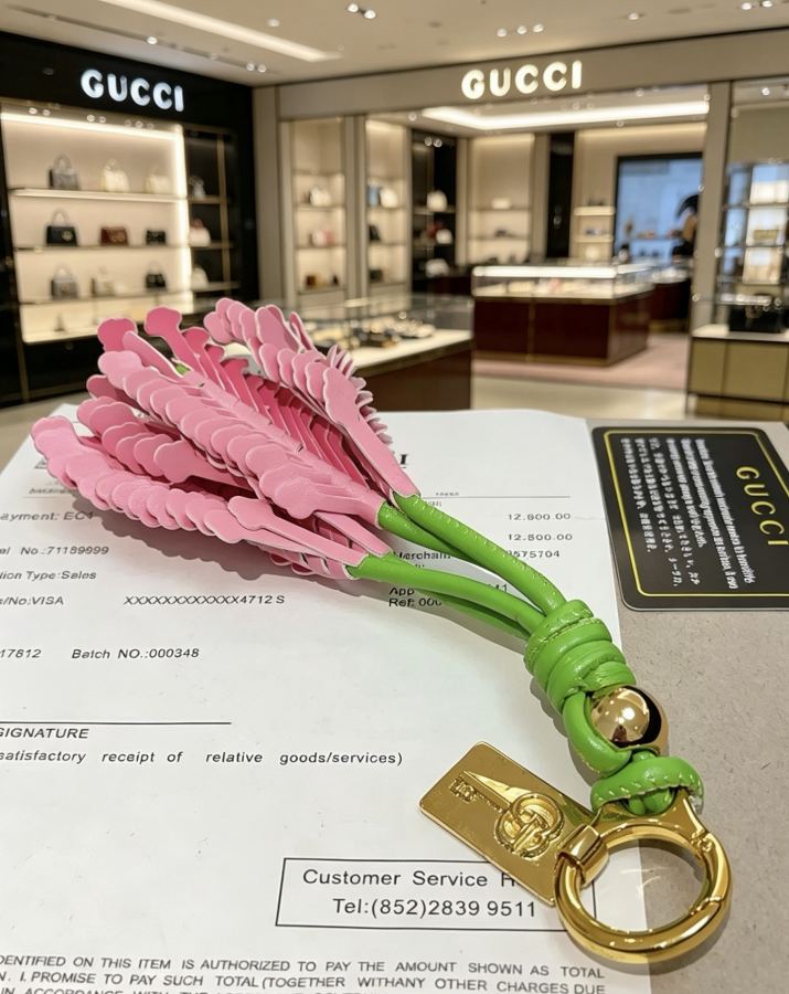 Gucci Jewelry New Release 𝐆𝐮𝐜𝐜𝐢 Keychain New Charm Anger Forest G Keychain — AAA Quality Replica — photo 4