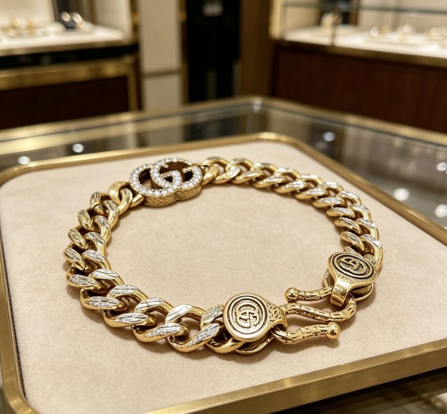 Gucci Jewelry New 2026 Gucci New feel logo nice — 1:1 Replica For Sale