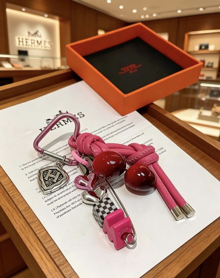 Hermes Jewelry New Hermes Keychain Hermes Charm Keychain Hermes 1:1 k Keychain — photo 6