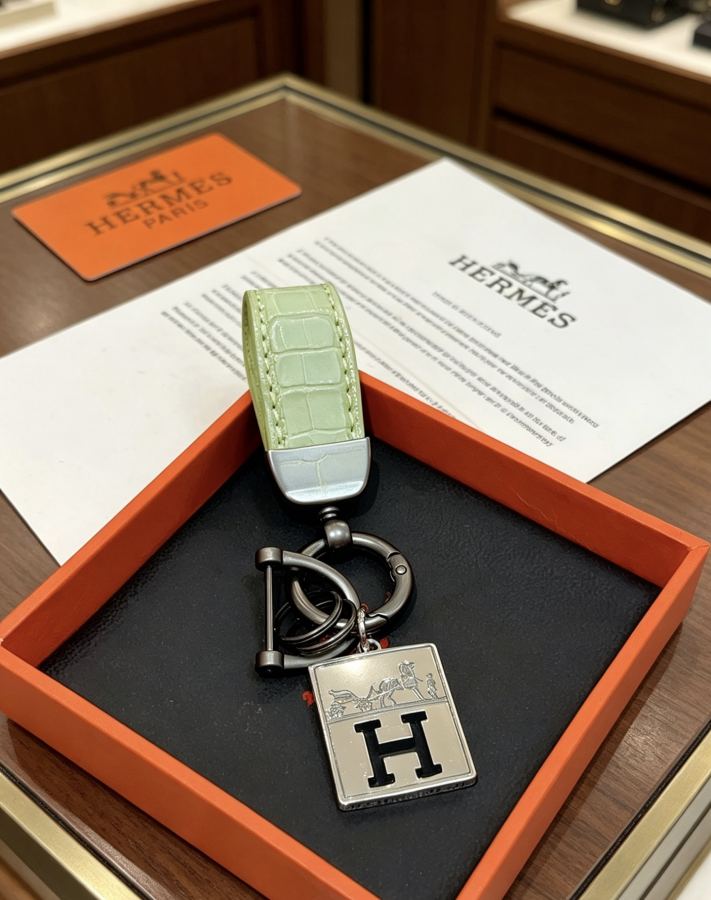 Hermes Jewelry New Hermes Keychain Hermes Charm Keychain Hermes 1:1 k Keychain — photo 6