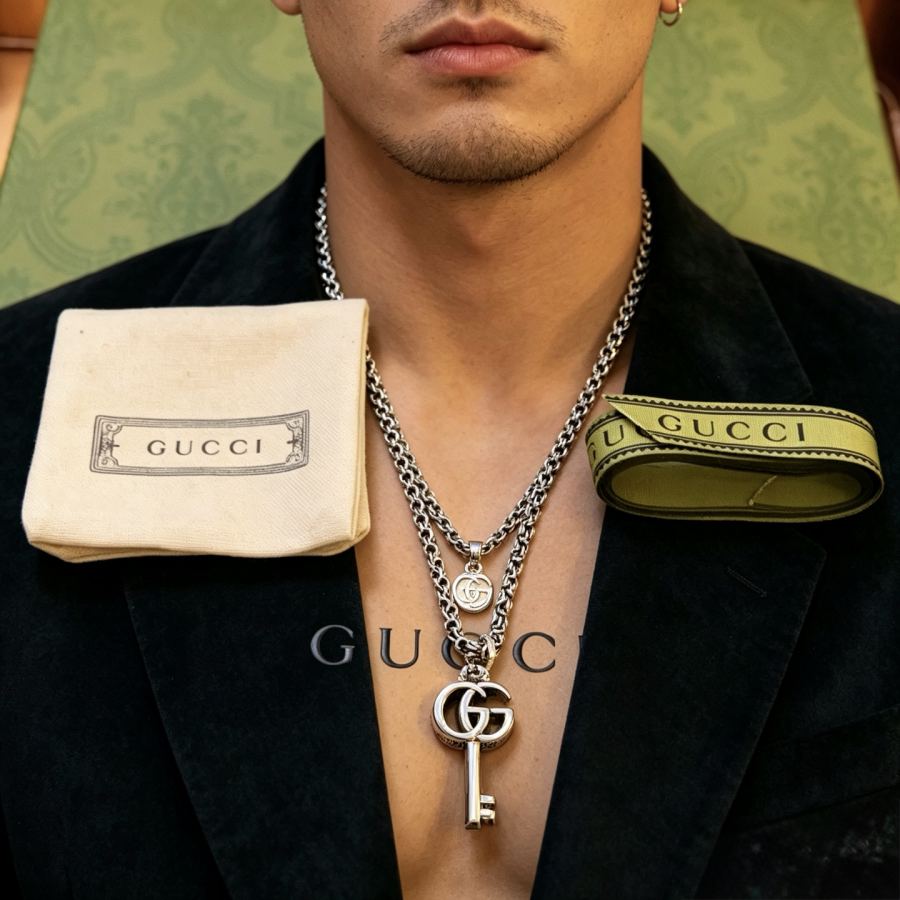 Gucci smycken 𝐆𝐮𝐜𝐜𝐢 New Anger Forest G — photo 6