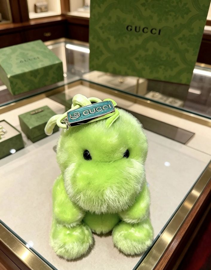 Gucci Jewelry New Release 𝐆𝐮𝐜𝐜𝐢 Keychain New Charm Anger Forest G Keychain — Premium Replica — photo 9