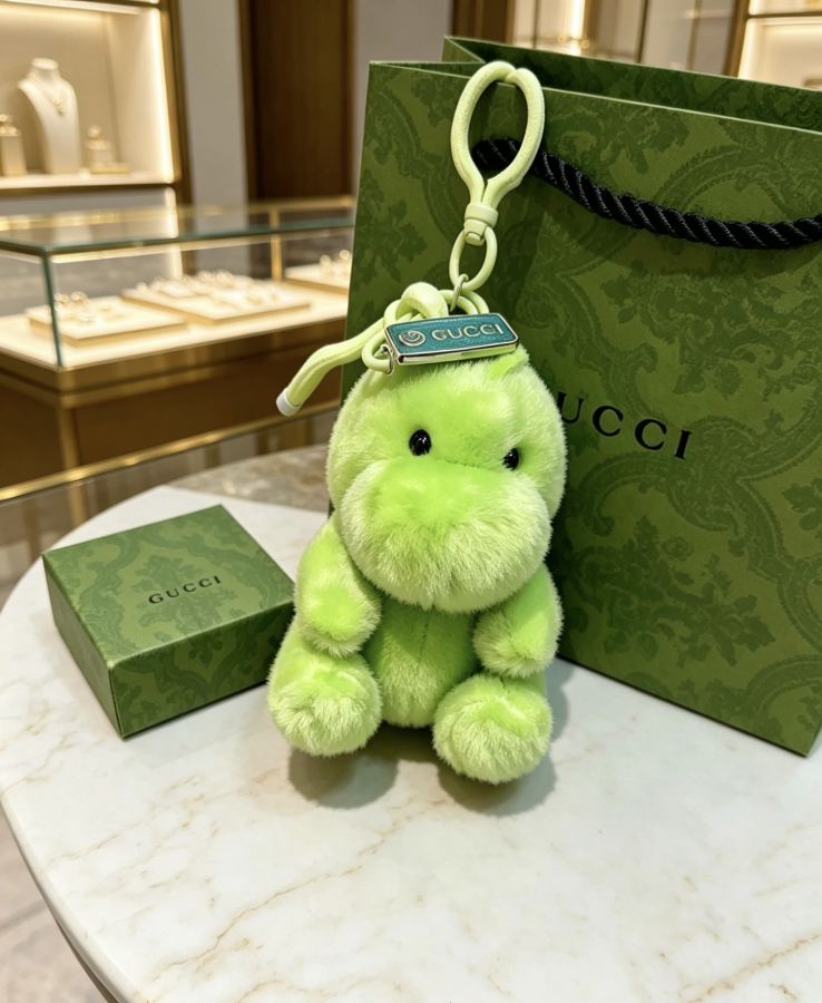 Gucci Jewelry New Release 𝐆𝐮𝐜𝐜𝐢 Keychain New Charm Anger Forest G Keychain — Premium Replica — photo 5