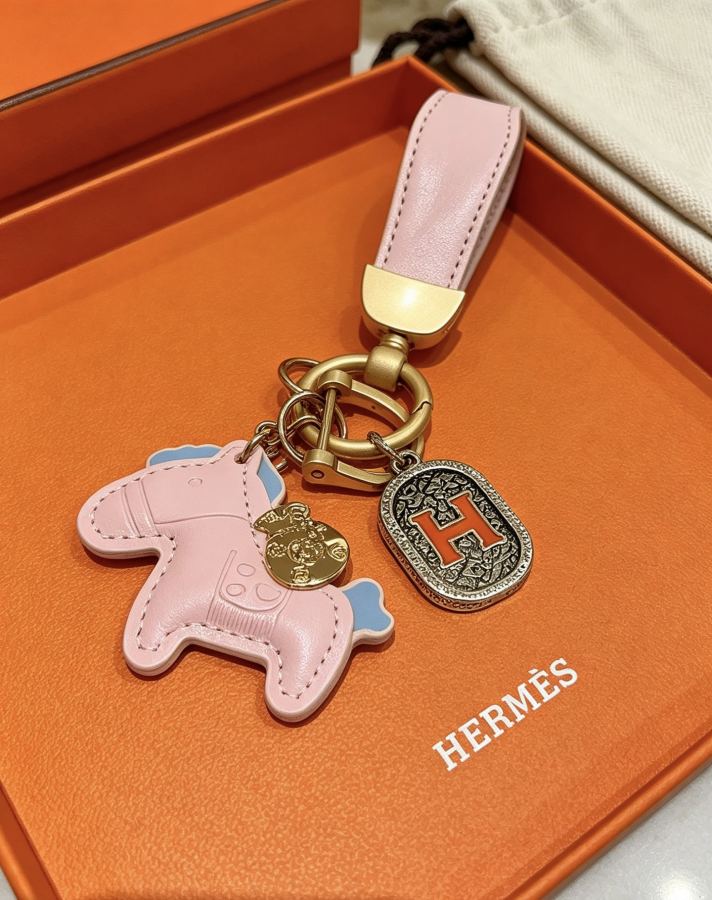 Hermes Jewelry New Hermes Keychain Hermes Charm Keychain Hermes 1:1 k Keychain — photo 5