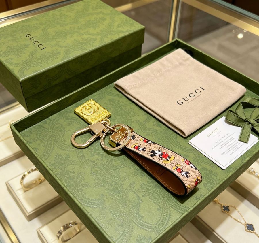 Gucci Jewelry New Release 𝐆𝐮𝐜𝐜𝐢 Keychain New Charm Anger Forest G Keychain — AAA Quality Replica — photo 6