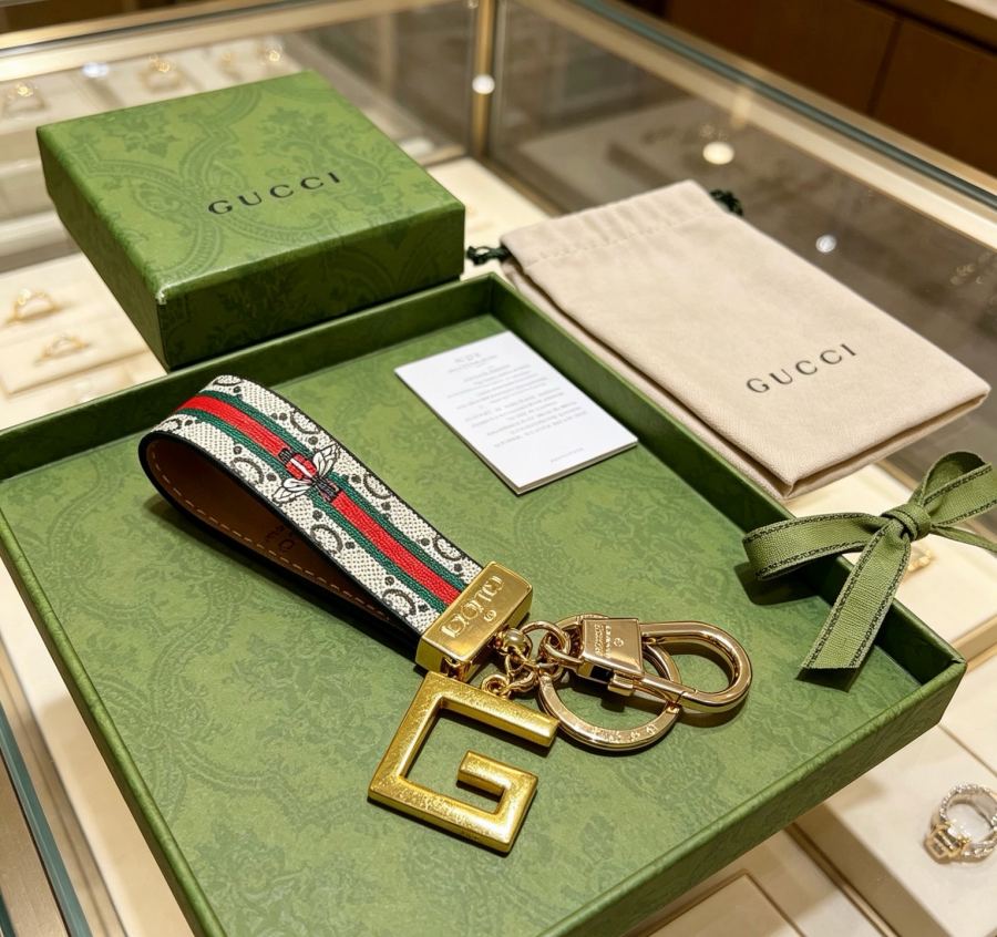 Gucci Jewelry New Release 𝐆𝐮𝐜𝐜𝐢 Keychain New Charm Anger Forest G Keychain — Premium Replica