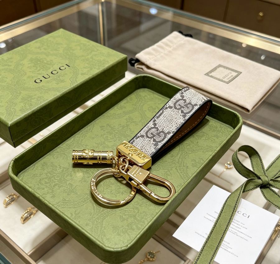 Gucci Jewelry New Release 𝐆𝐮𝐜𝐜𝐢 Keychain New Charm Anger Forest G Keychain — 1:1 Replica — photo 3