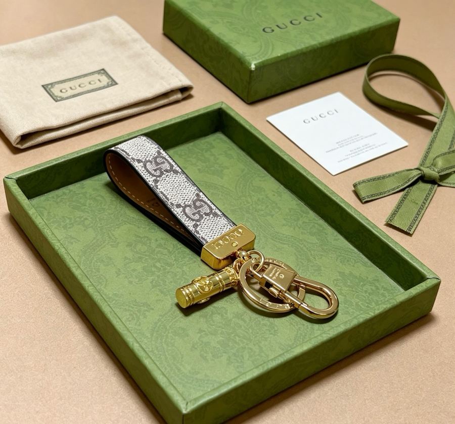 Gucci Jewelry New Release 𝐆𝐮𝐜𝐜𝐢 Keychain New Charm Anger Forest G Keychain — 1:1 Replica — photo 2