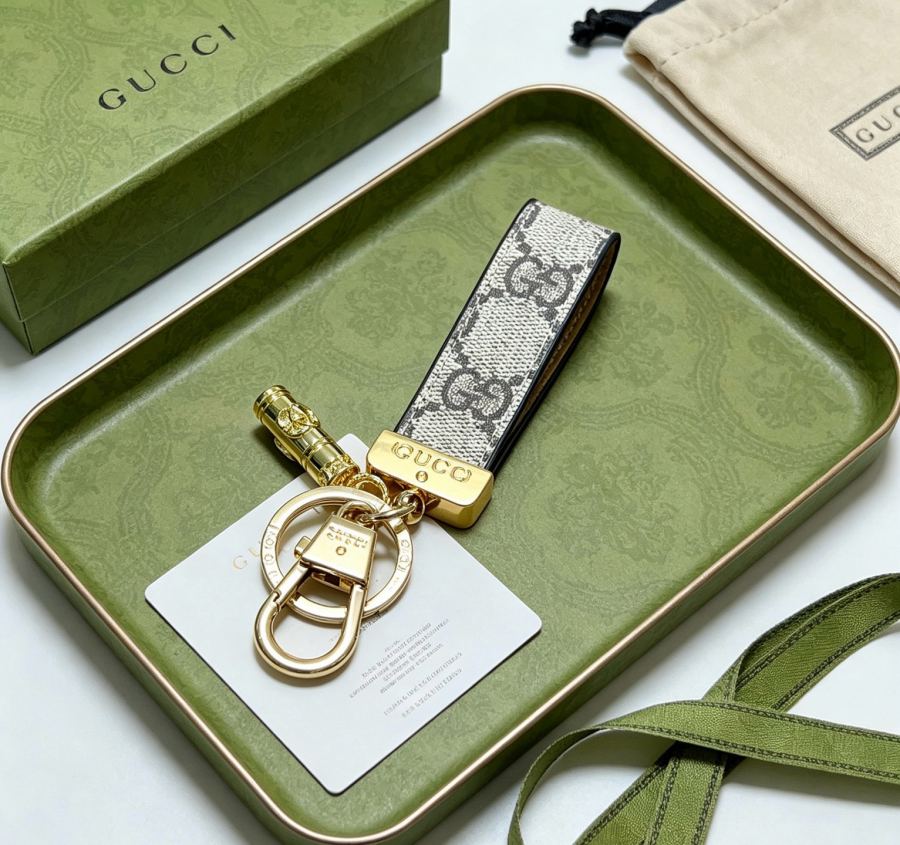 Gucci Jewelry New Release 𝐆𝐮𝐜𝐜𝐢 Keychain New Charm Anger Forest G Keychain — 1:1 Replica — photo 6