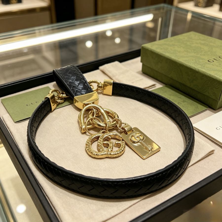 Gucci Jewelry New Release 𝐆𝐮𝐜𝐜𝐢 Keychain New Charm Anger Forest G Keychain — AAA Quality Replica — photo 4