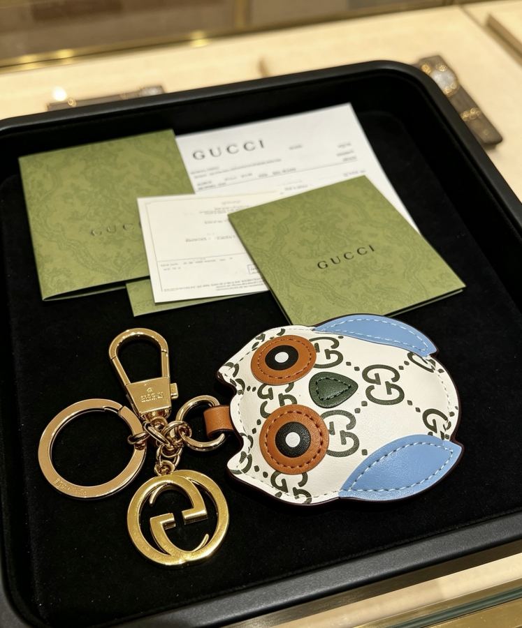 Gucci Jewelry New Release 𝐆𝐮𝐜𝐜𝐢 Keychain New Charm Anger Forest G Keychain — 1:1 Replica For Sale — photo 3