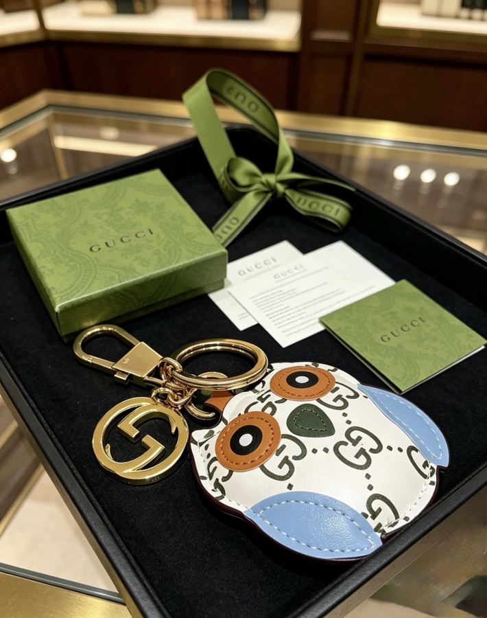 Gucci Jewelry New Release 𝐆𝐮𝐜𝐜𝐢 Keychain New Charm Anger Forest G Keychain — 1:1 Replica For Sale — photo 4
