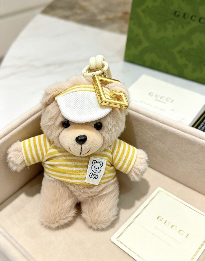 Gucci Jewelry New Release 𝐆𝐮𝐜𝐜𝐢 Keychain New Charm Anger Forest G Keychain — 1:1 Replica For Sale — photo 3