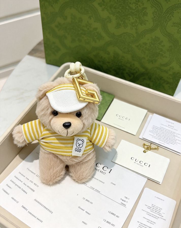 Gucci Jewelry New Release 𝐆𝐮𝐜𝐜𝐢 Keychain New Charm Anger Forest G Keychain — 1:1 Replica For Sale — photo 4