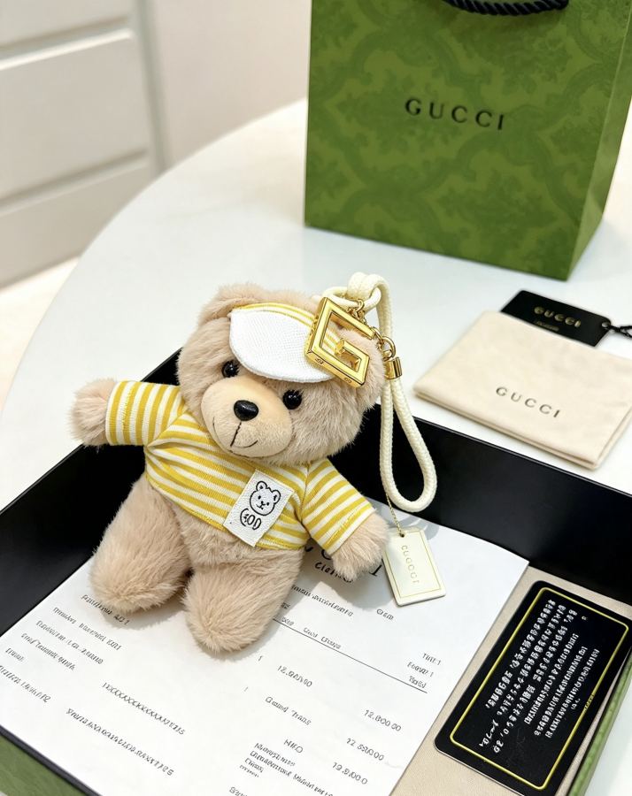 Gucci Jewelry New Release 𝐆𝐮𝐜𝐜𝐢 Keychain New Charm Anger Forest G Keychain — 1:1 Replica For Sale — photo 5